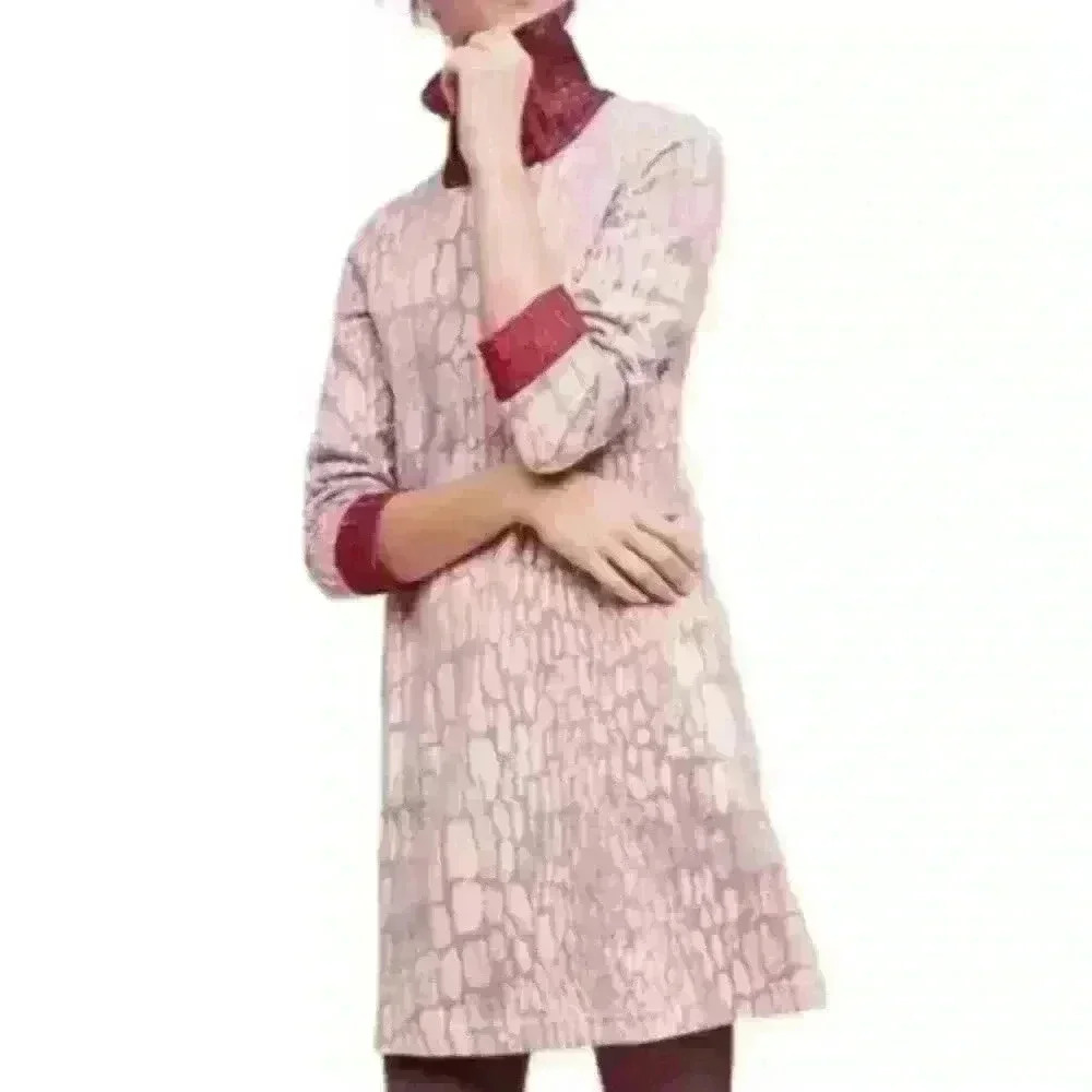 Maeve Anthropologie Suma Turtlrneck Knit Dress Size XS